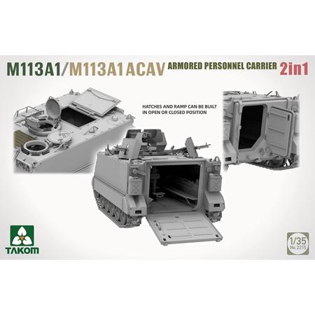 M113A1/M113A1 ACAV + M577A1 ACP + Equipm.- BIG BOX