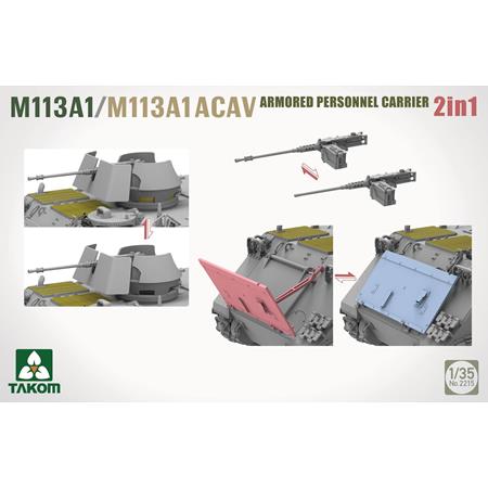 M113A1/M113A1 ACAV + M577A1 ACP + Equipm.- BIG BOX