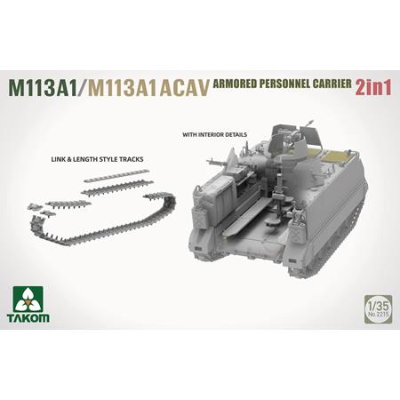 M113A1/M113A1 ACAV (2in1) Arm. Personnel Carrier