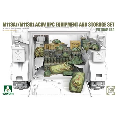 M113A1/M113A1 ACAV APC Equipment+storage set