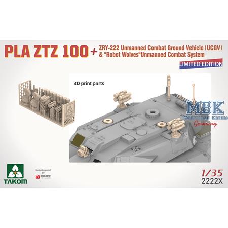 PLA ZTZ 100 + ZRY-222 + Robot Wolves - Ltd. Ed.