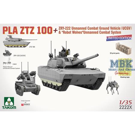 PLA ZTZ 100 + ZRY-222 + Robot Wolves - Ltd. Ed.