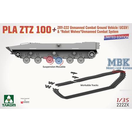 PLA ZTZ 100 + ZRY-222 + Robot Wolves - Ltd. Ed.