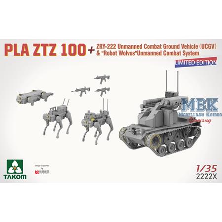PLA ZTZ 100 + ZRY-222 + Robot Wolves - Ltd. Ed.