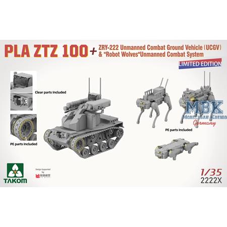 PLA ZTZ 100 + ZRY-222 + Robot Wolves - Ltd. Ed.