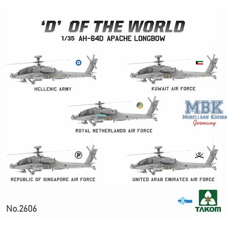 D of the World AH-64D Attack Helicopter - LIMITED