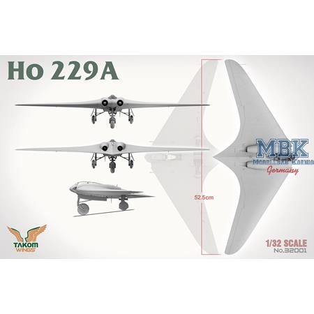 Ho 229 BOX 2 Ho229A+Ho229B+1/16Ho229 Pilot-Limited