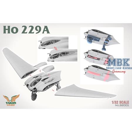 Ho 229 BOX 2 Ho229A+Ho229B+1/16Ho229 Pilot-Limited