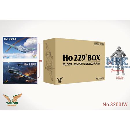 Ho 229 BOX 2 Ho229A+Ho229B+1/16Ho229 Pilot-Limited