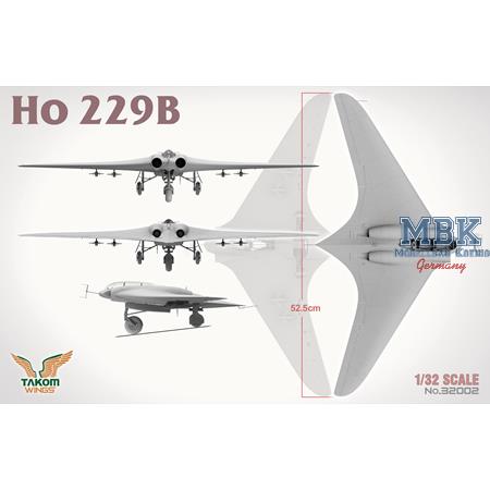 Ho 229 BOX 2 Ho229A+Ho229B+1/16Ho229 Pilot-Limited