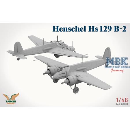 Henschel Hs 129 B-2 with INTERIOR