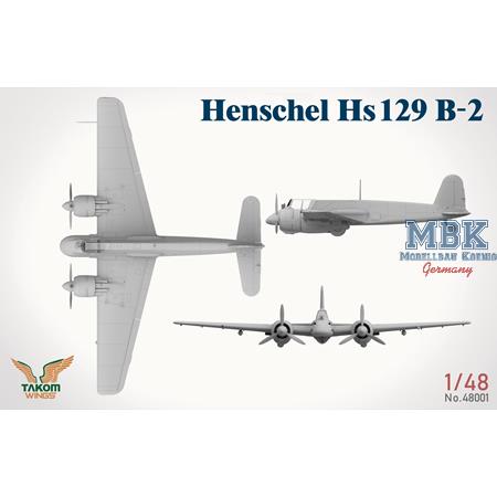 Henschel Hs 129 B-2 with INTERIOR