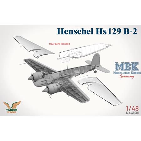 Henschel Hs 129 B-2 with INTERIOR