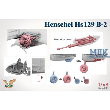 Henschel Hs 129 B-2 with INTERIOR