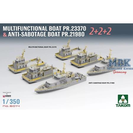 Multif.Boat PR.23370&Anti-Sabotage Boat PR.21980