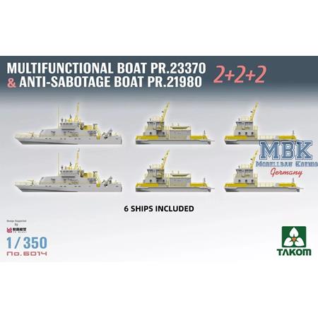 Multif.Boat PR.23370&Anti-Sabotage Boat PR.21980