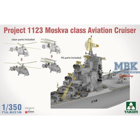 Project1123 Moscva class Aviation Cruiser 1:350