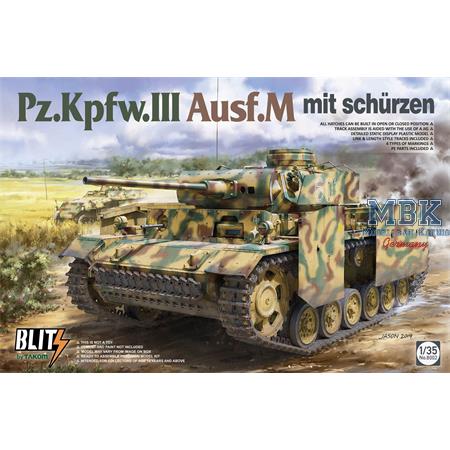 Panzer III Ausf.M mit Schürzen