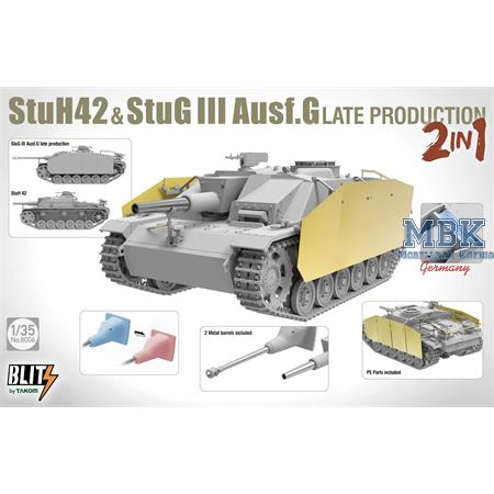 StuH42 & StuG III Ausf.G Late Prodution 2 in 1