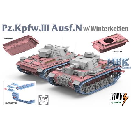 Pz.Kpfw. III Ausf. N with Winterketten