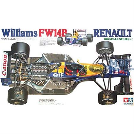 "Canon" Williams FW 14B Renault 1:12