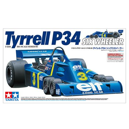 Tyrrell P34 Six Wheeler 1:12