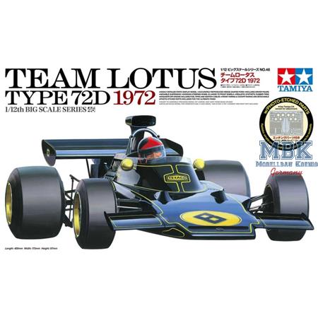 Team Lotus Type 72D 1972  1:12