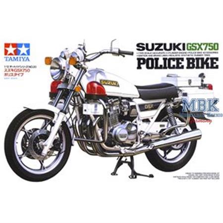 Suzuki GSX 750 Police Bike 1:12