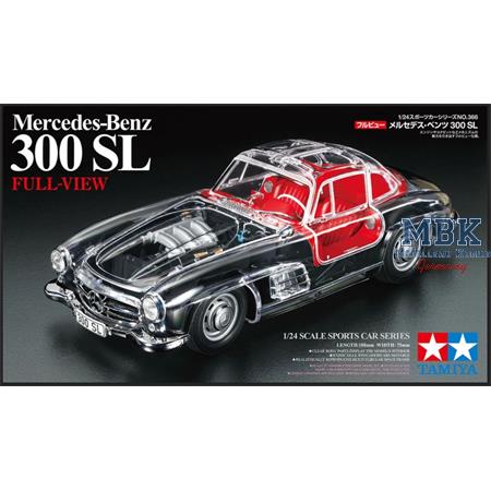 Mercedes Benz 300SL Full View  1:24