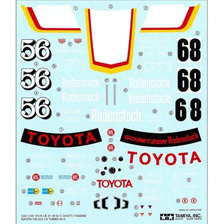 Toyota Celica LB Turbo Gr.5  1:24