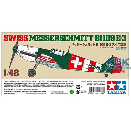 Messerschmitt BF109 E-9 Schweiz 1/48  LIMITIERT