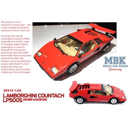 Lamborghini LP500 Rot lackiert 1/24