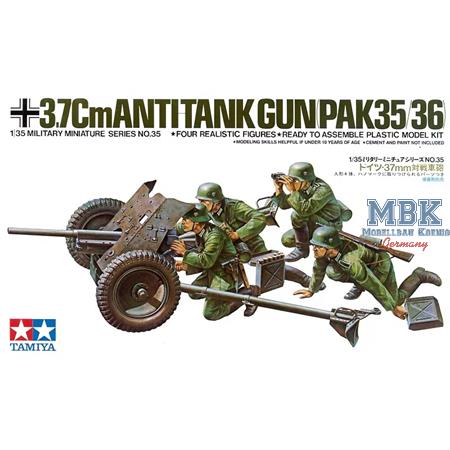 3,7cm PaK 35/36 w/ figures