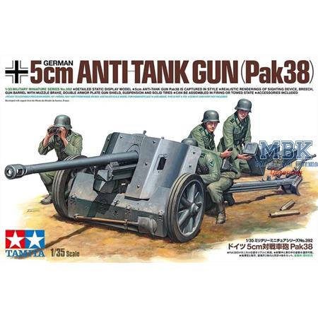 German 5 cm Anti Tank Gun  PaK 38