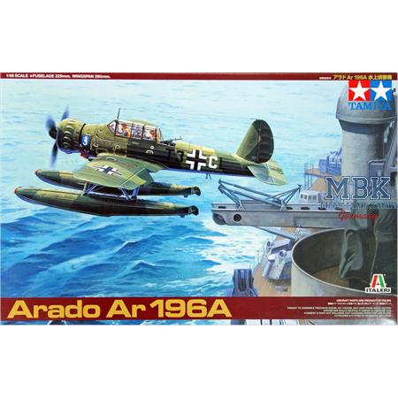 Arado Ar. 196 A deutsches Wasserflugzeug WWII 1/48
