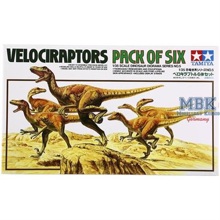 Velociraptors (6 Stück)