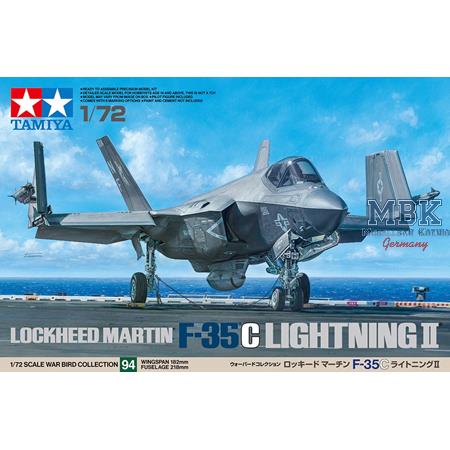 Lockheed Martin F-35C Lightning II (1:72)