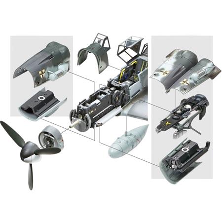 Messerschmitt Bf109 G-6 late production 1:48