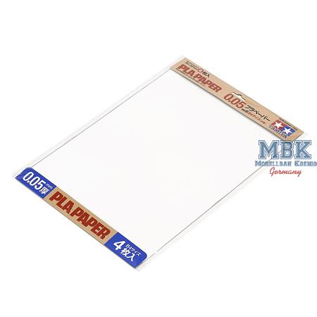 Kst-Platte 0,05mm (4) weiß 250*353