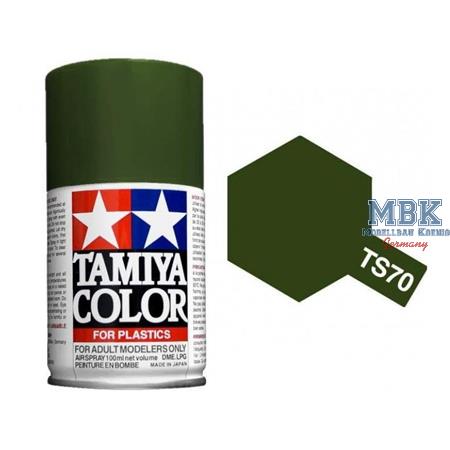 TS70 braunoliv (olive drab) matt - Spraydose 100ml