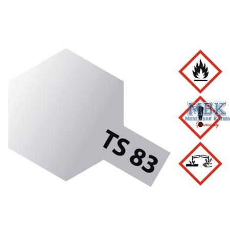 TS83 Metallic Silber glänzend - Spraydose 100ml
