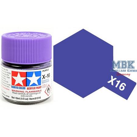 X16 Violett / Purple 23ml
