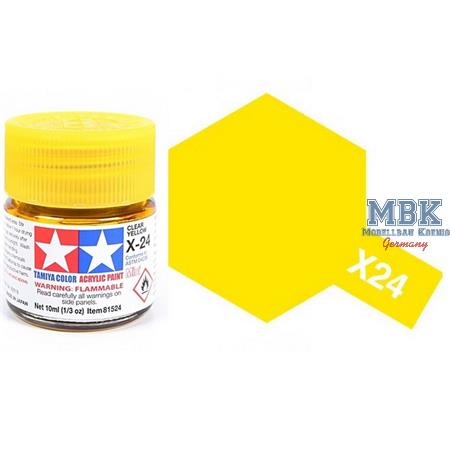 X24 Gelb Klar / Clear yellow   23ml