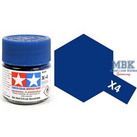 X4 - Blau / Blue