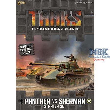 TANKS - Deutsches Grundpaket Panther vs Sherman