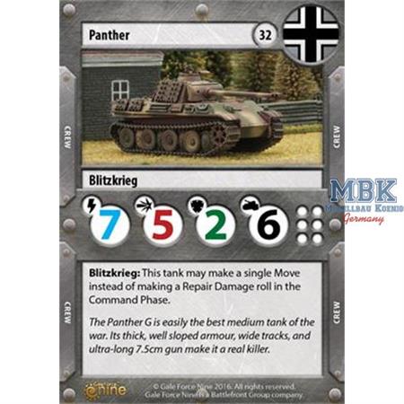 TANKS - Deutsches Grundpaket Panther vs Sherman