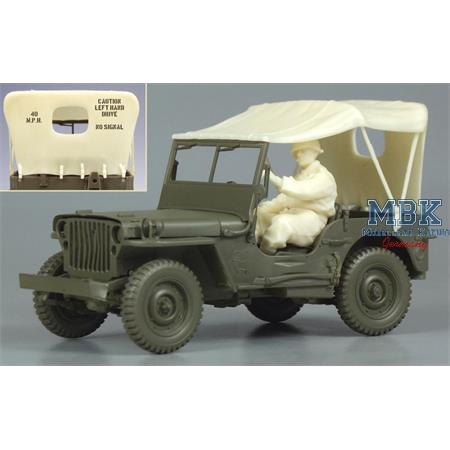 Willy´s Jeep tarp Set  + US Driver