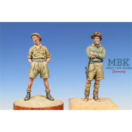 British Soldier & Tank Crewman 1940´s