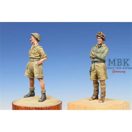 British Soldier & Tank Crewman 1940´s