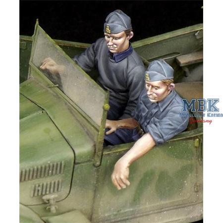 Italian Driver & NCO for 508 Coloniale WWII